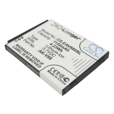 Compatibele batterijvervanging voor Emporia AK-V88,AK-V88(V1.0)