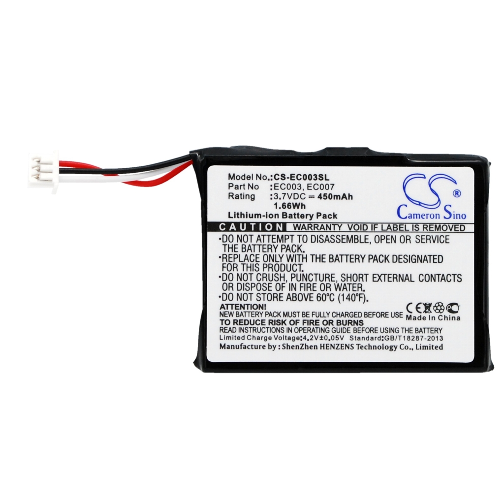 Battery compatible with Apple CS-EC003SL
