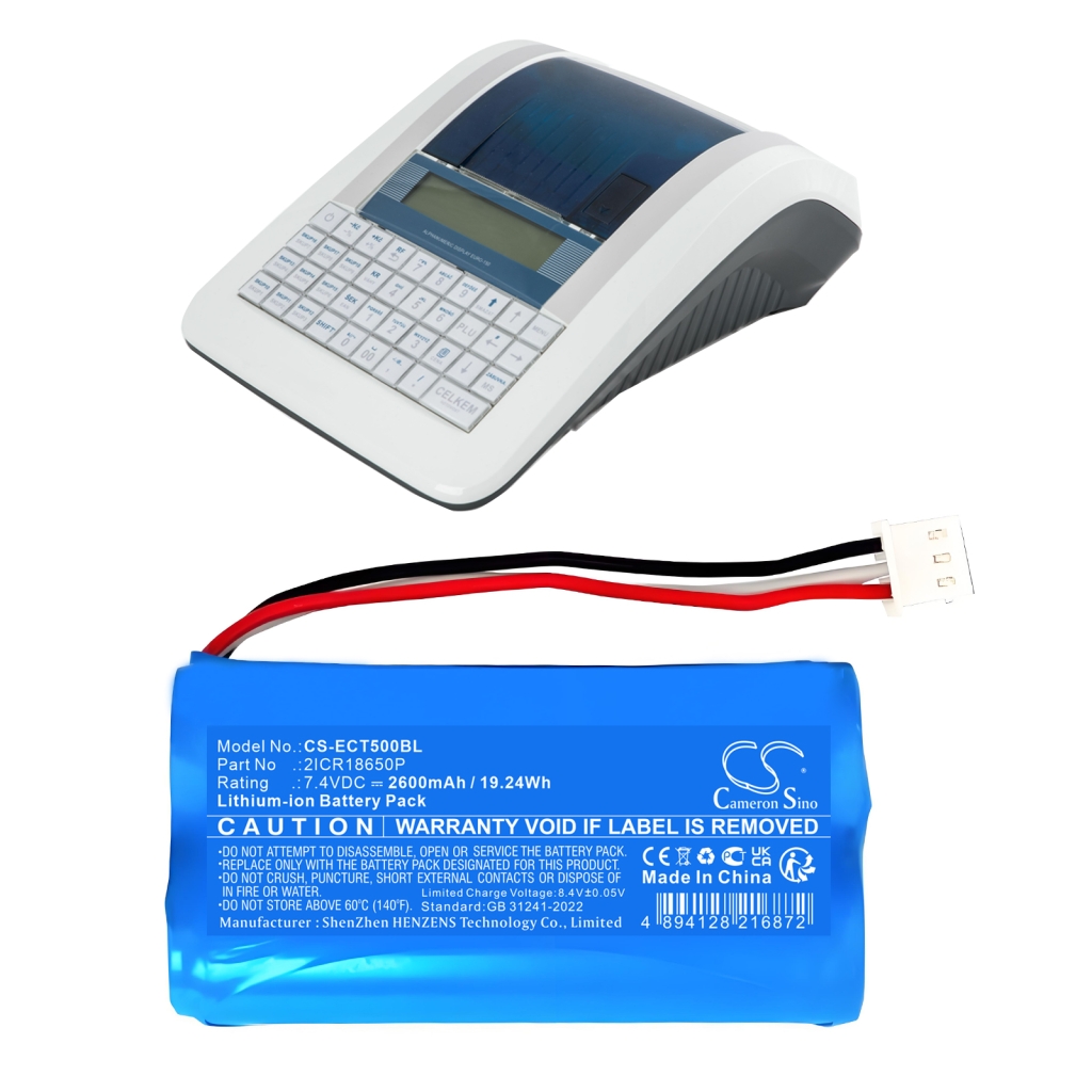 Payment Terminal Battery Elcom CS-ECT500BL