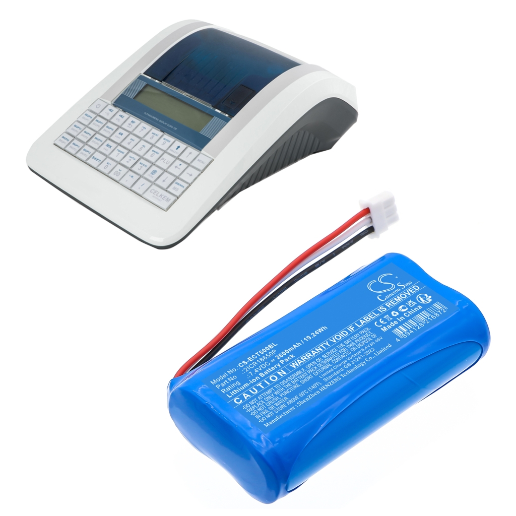 Batterij voor betaalterminal Elcom CS-ECT500BL