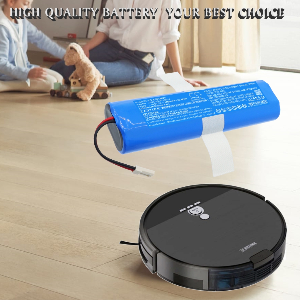 Battery compatible with Ecovacs