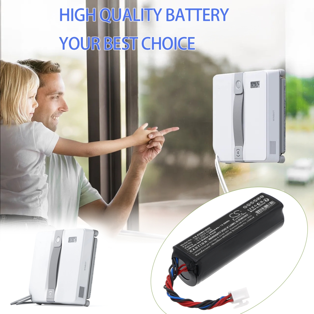 Batterijen voor stofzuigers Ecovacs CS-EDW210VH