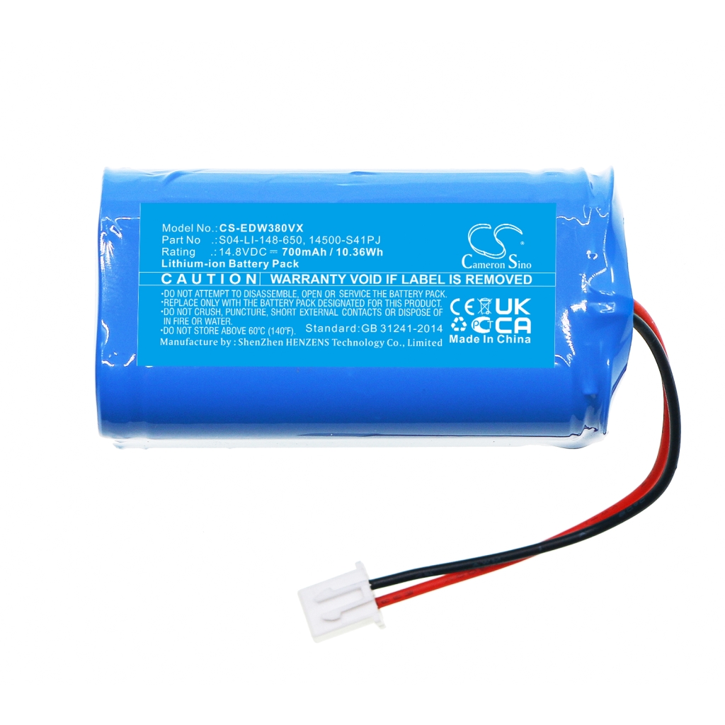 Batterijen voor stofzuigers Ecovacs CS-EDW380VX