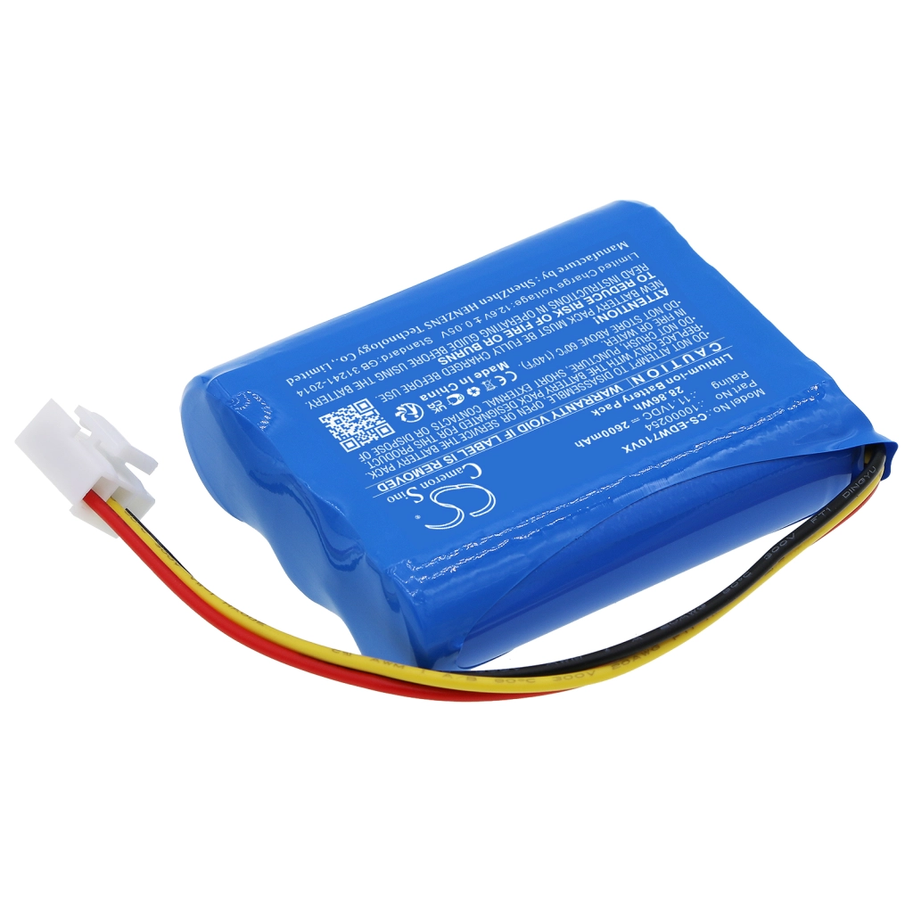 Batterijen voor stofzuigers Ecovacs CS-EDW710VX
