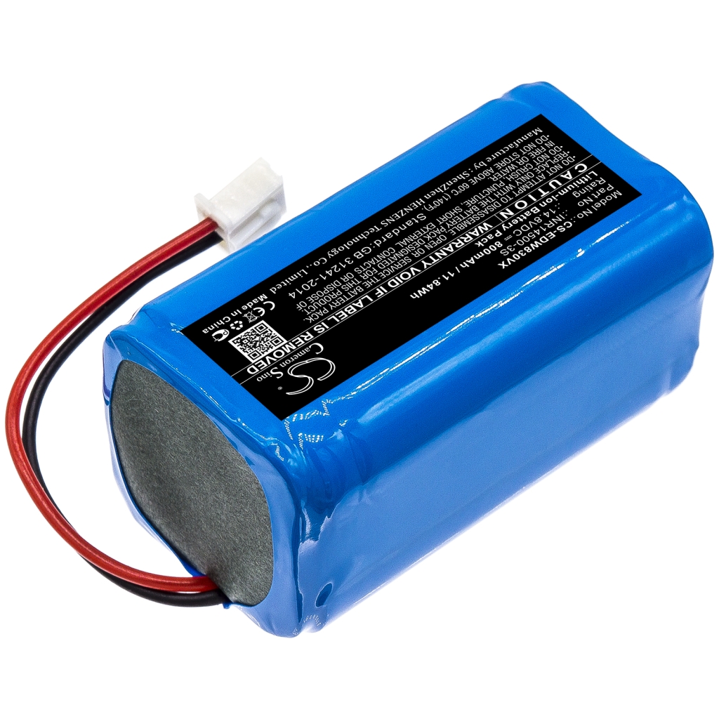 Batterijen voor stofzuigers Ecovacs CS-EDW830VX