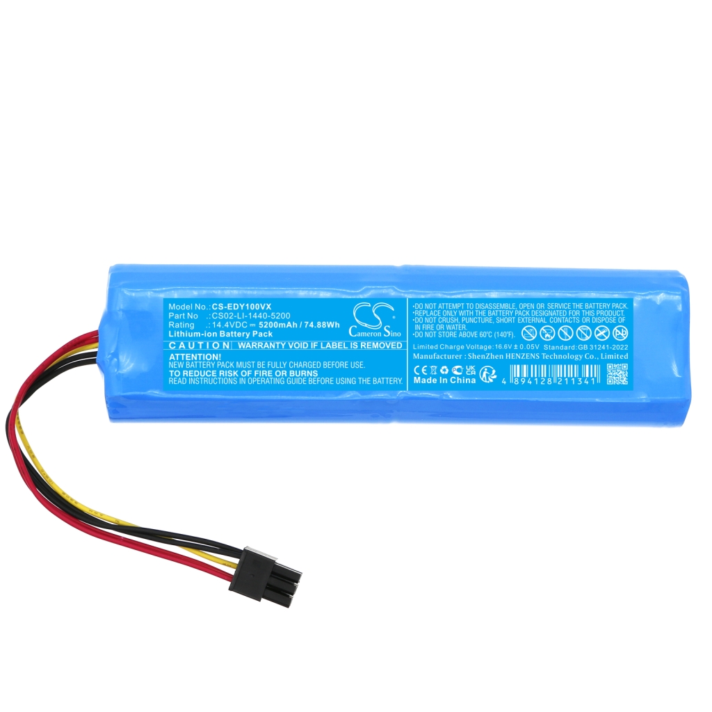 Batterijen Vervangt CS02-LI-1440-5200