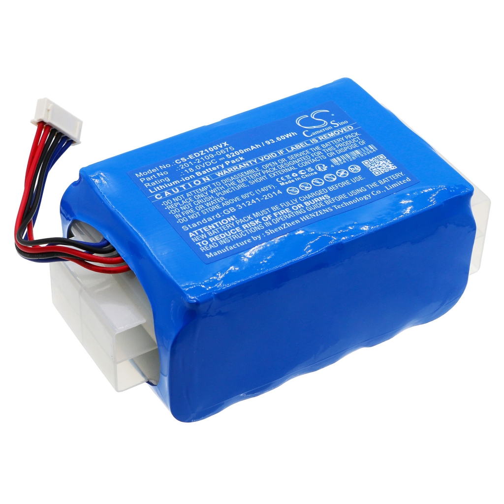 Batterijen voor stofzuigers Ecovacs CS-EDZ100VX
