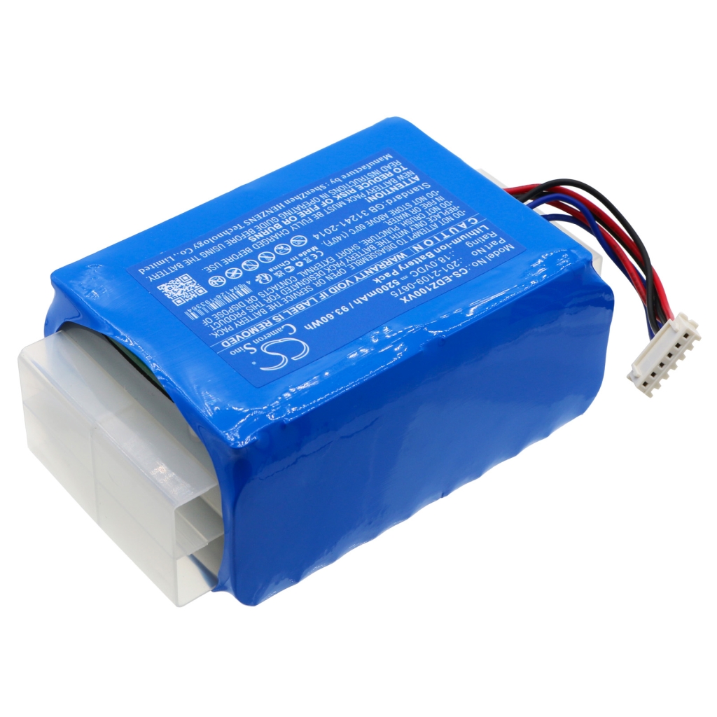 Batterijen voor stofzuigers Ecovacs CS-EDZ100VX
