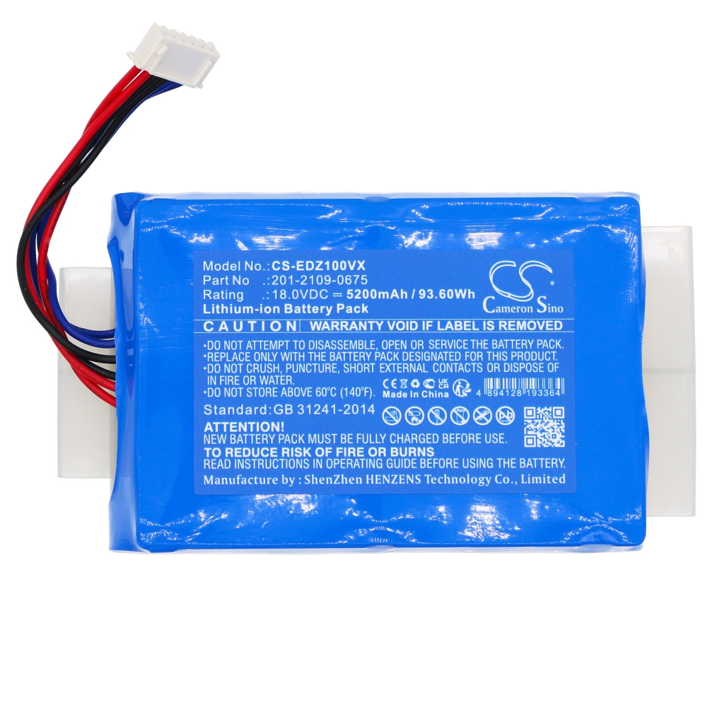Batterijen voor stofzuigers Ecovacs CS-EDZ100VX