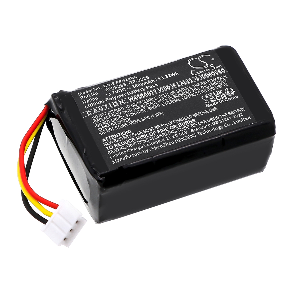Batterijen Vervangt 880X268