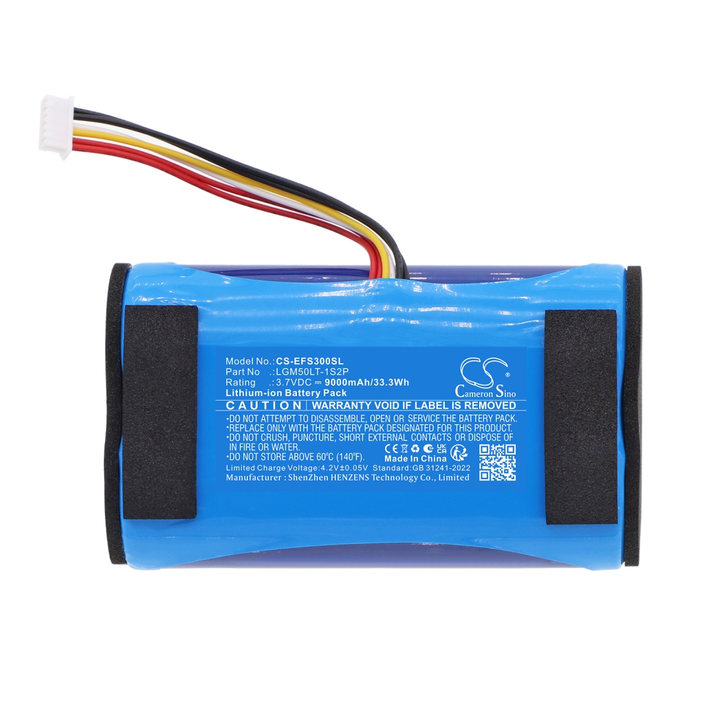 Battery compatible with Eufy CS-EFS300SL