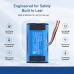 Battery compatible with Eufy CS-EFS300XL