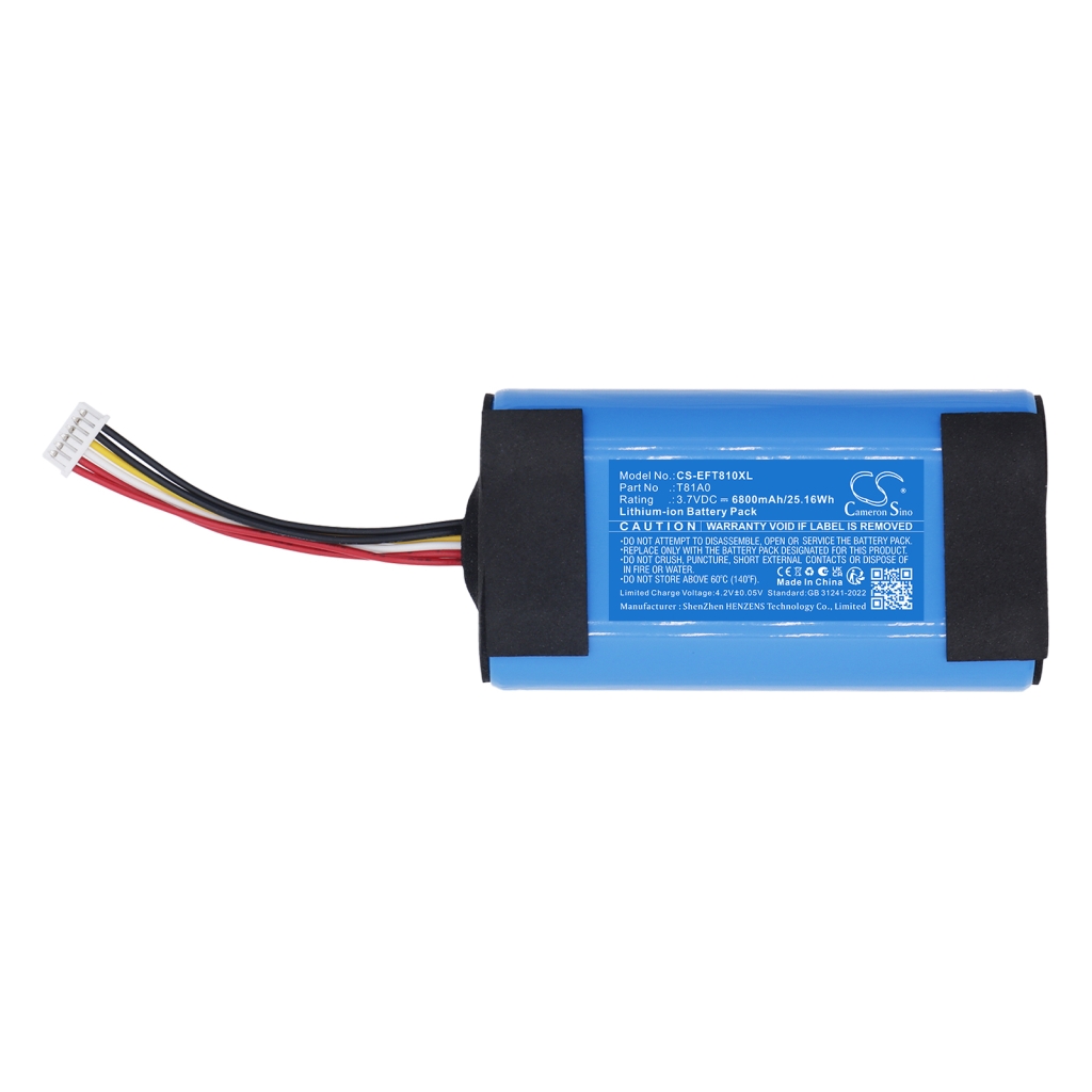 Batteries compatible with Eufy S120 Solar Wall Light Cam CS-EFT810XL