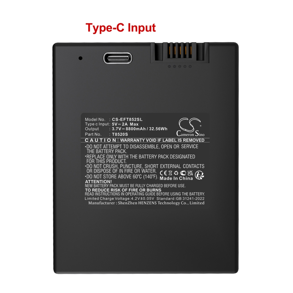 Batterijen Vervangt T8520S