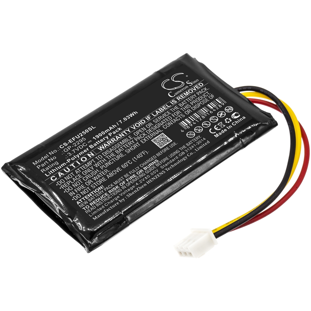 Batterijen Batterij voor elektrisch gereedschap CS-EFU250SL