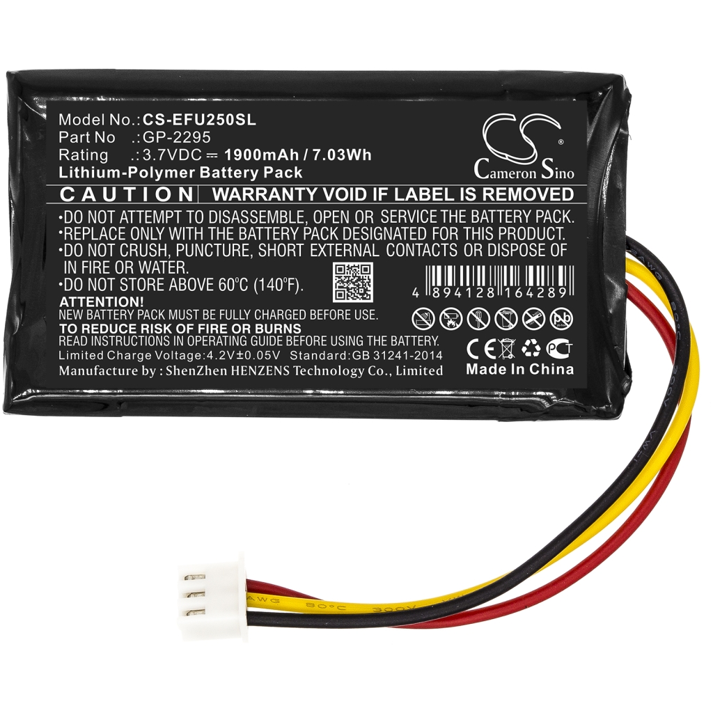 Batterijen Batterij voor elektrisch gereedschap CS-EFU250SL