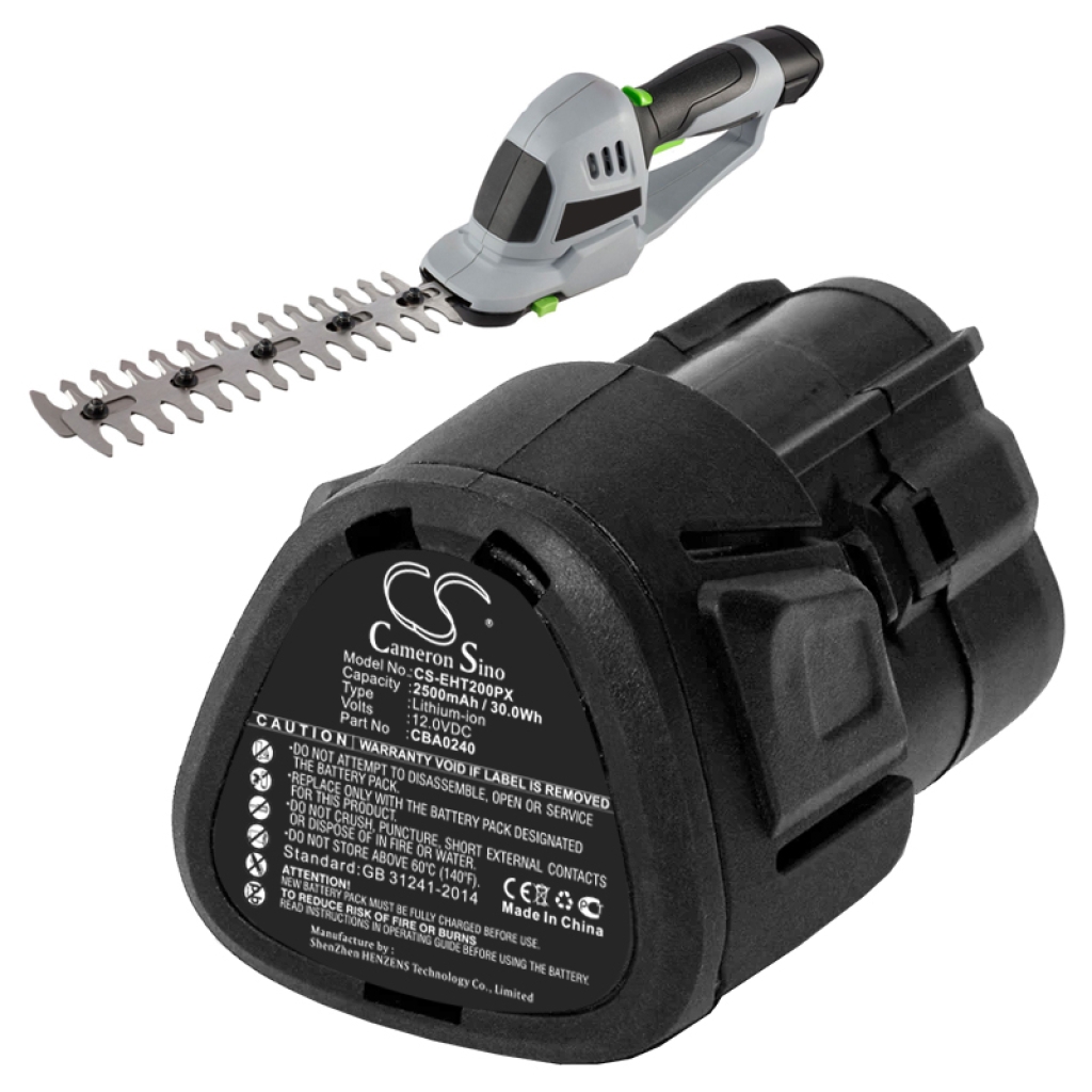 Compatibele batterijvervanging voor Ego CBA0240