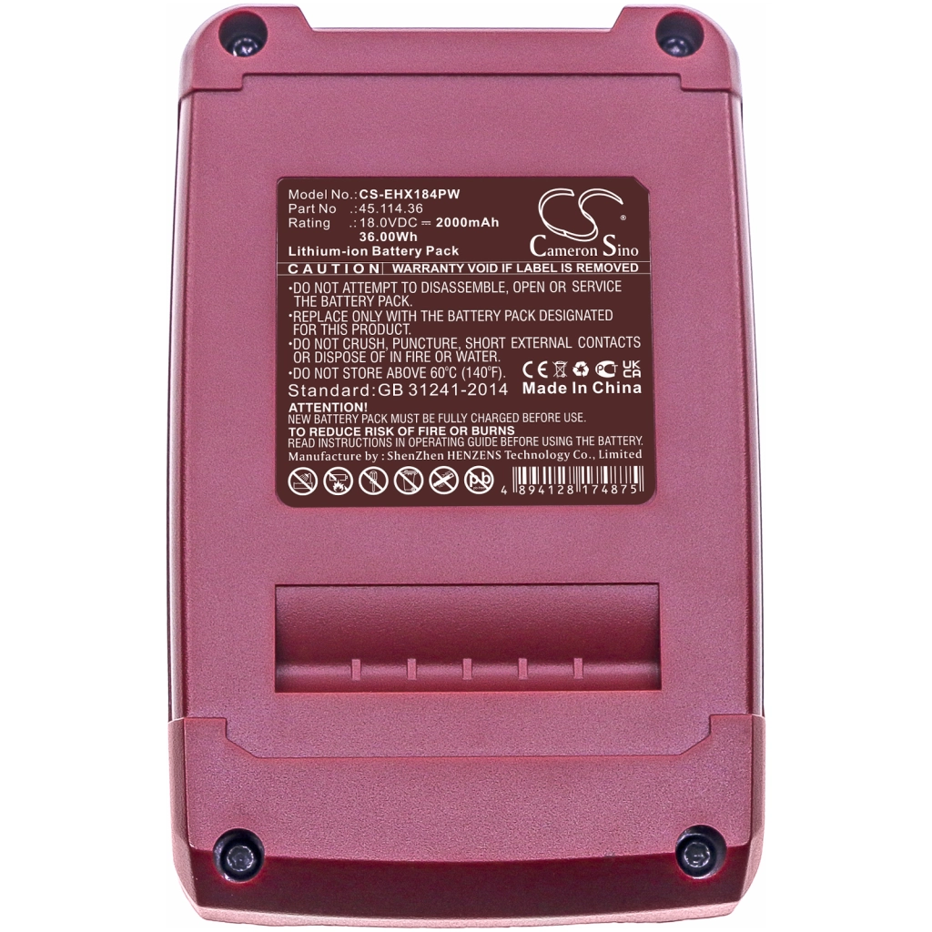Batterijen Vervangt 511395