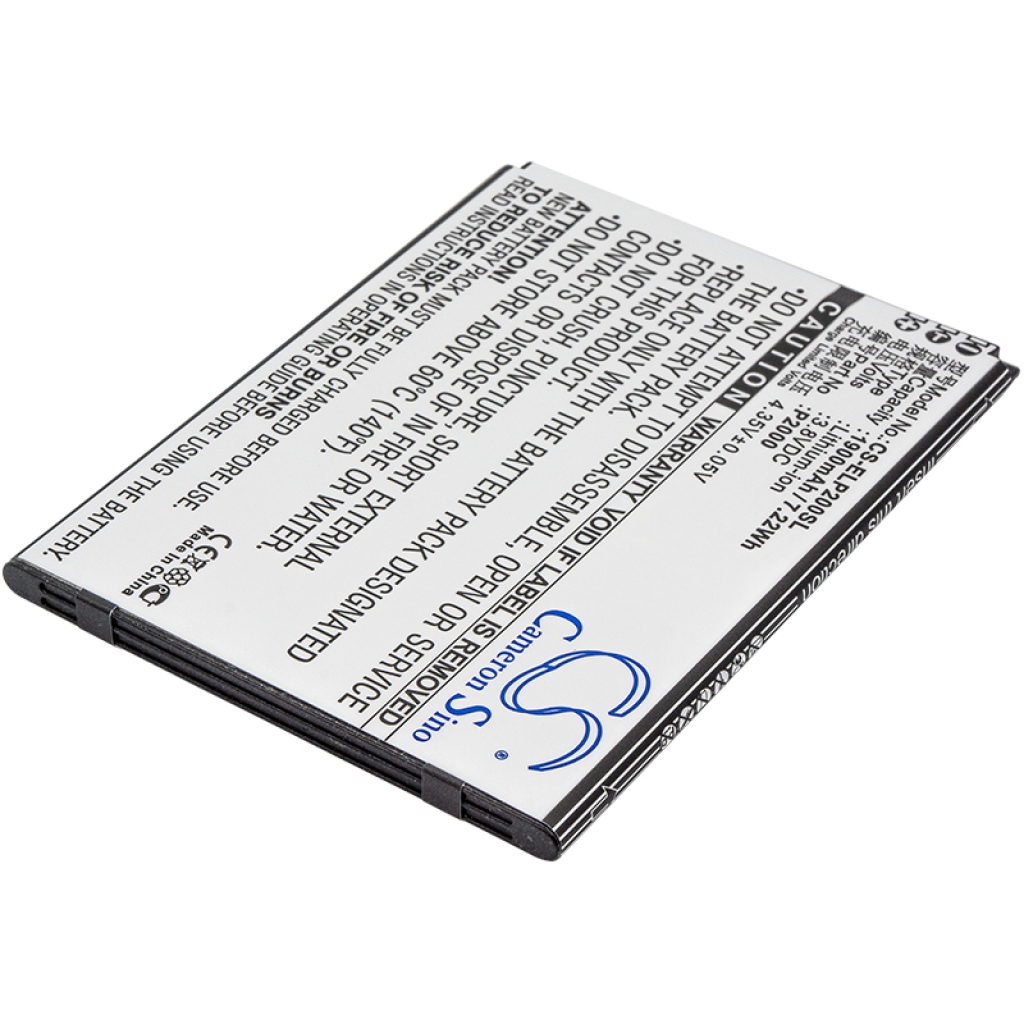 Compatibele batterijvervanging voor Elephone P2000