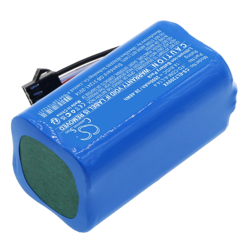 Batterijen voor stofzuigers Elfbot CS-ELT200VX