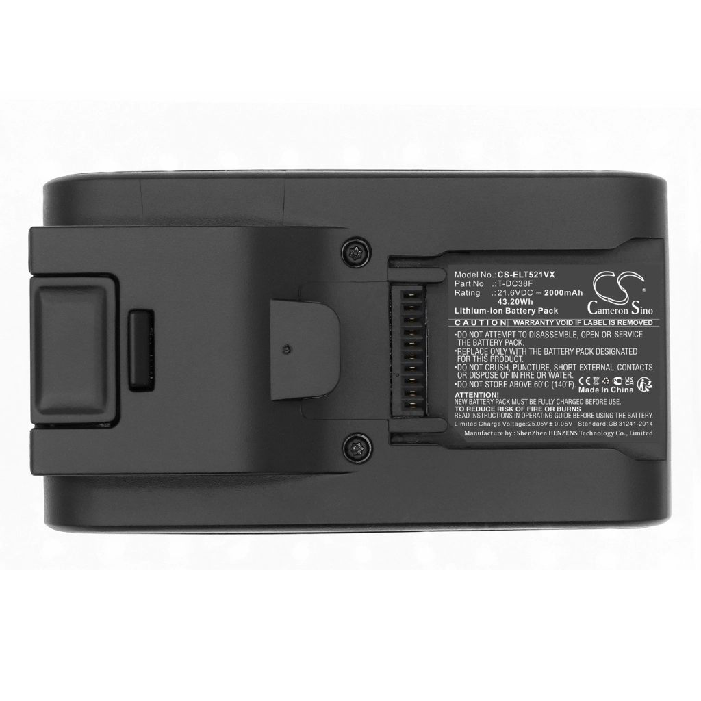 Batterijen voor stofzuigers Delonghi CS-ELT521VX