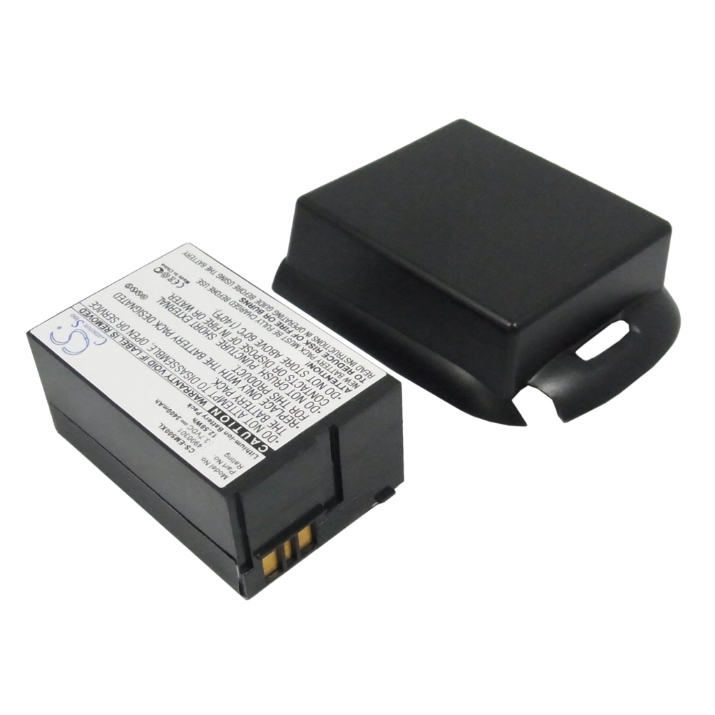 Angled view of CS-EM500XL with door cover and visible contacts