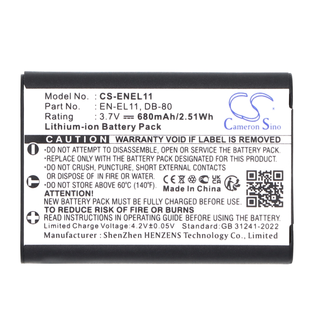 Camera Battery Olympus CS-ENEL11