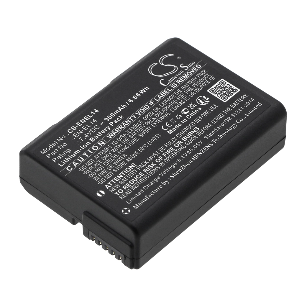 Batterijen Vervangt EN-EL14