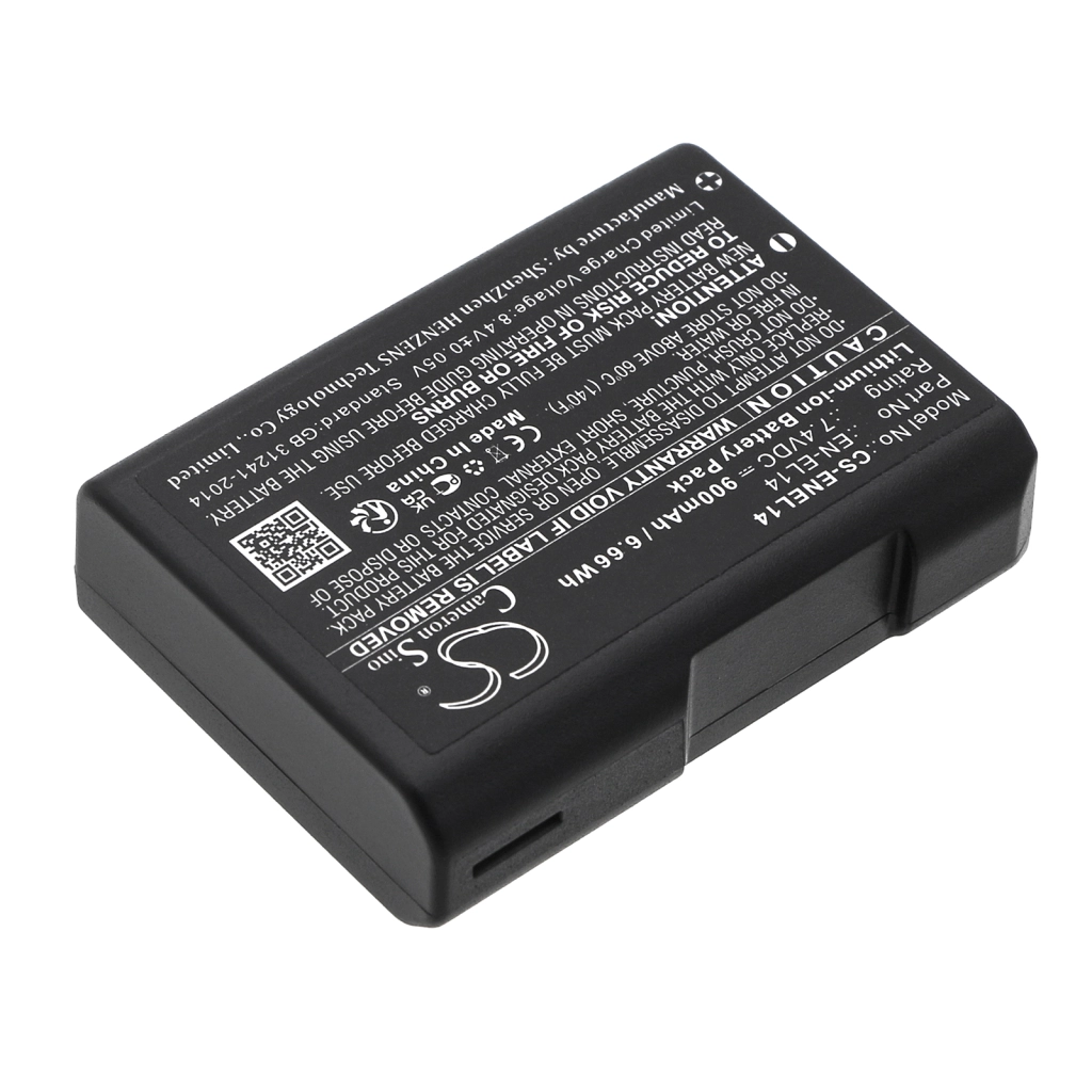 Batterijen Vervangt EN-EL14