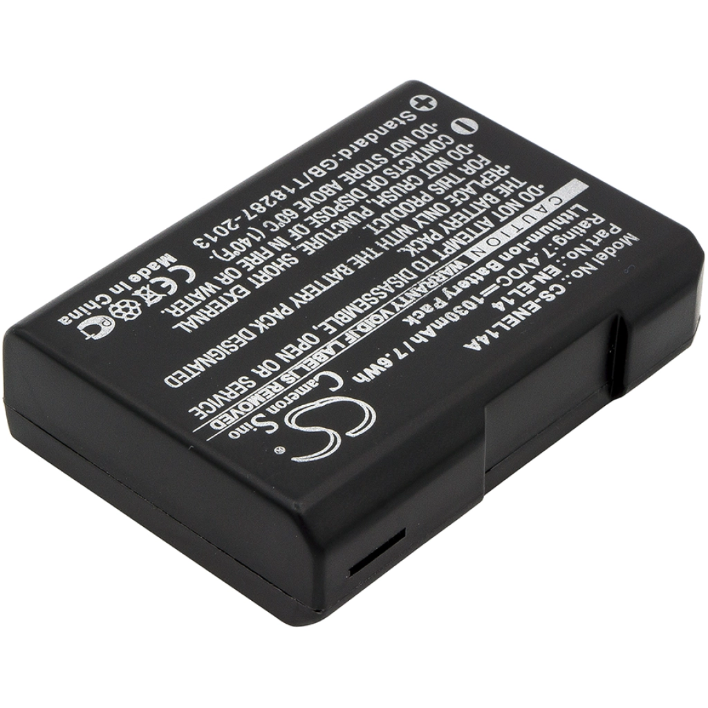 Batterijen Vervangt EN-EL14