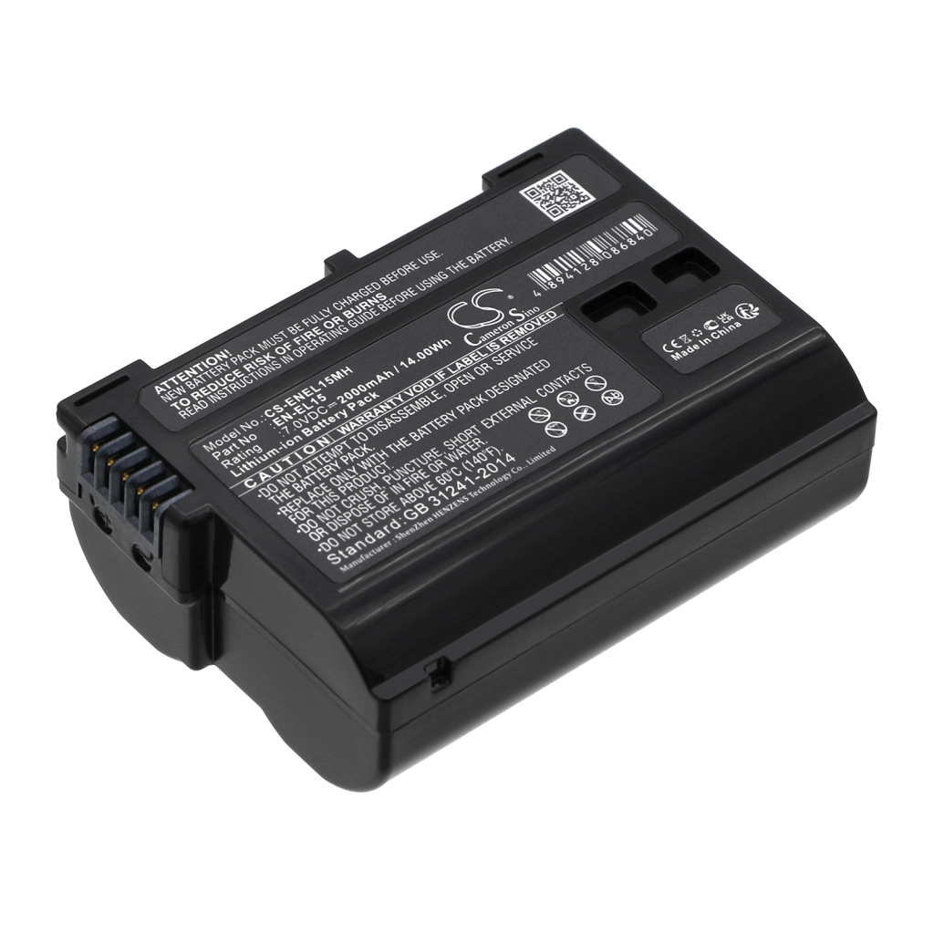 Batterijen Vervangt EN-EL15c