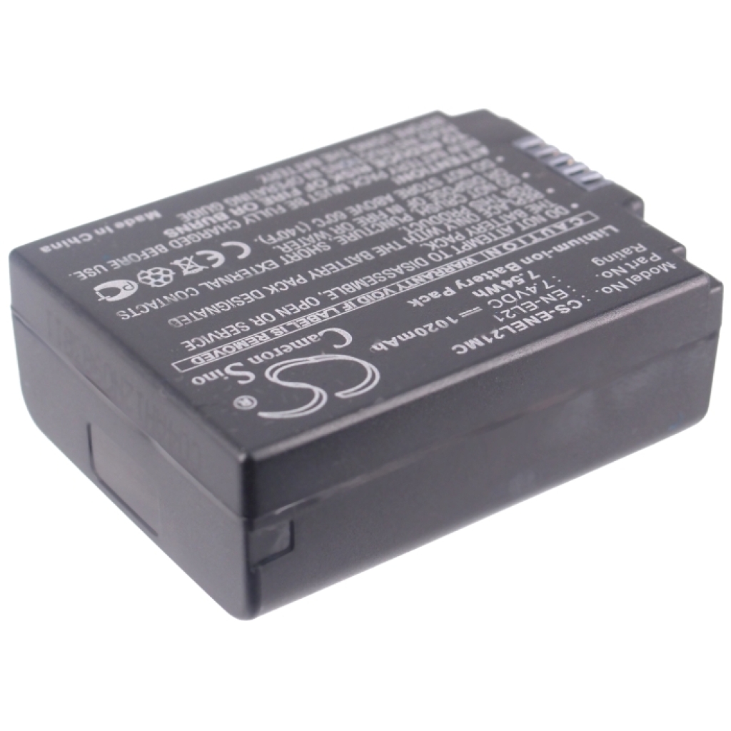 Batterijen Vervangt EN-EL21