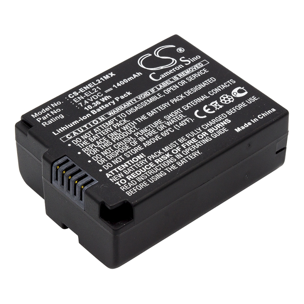 Batterijen Vervangt EN-EL21