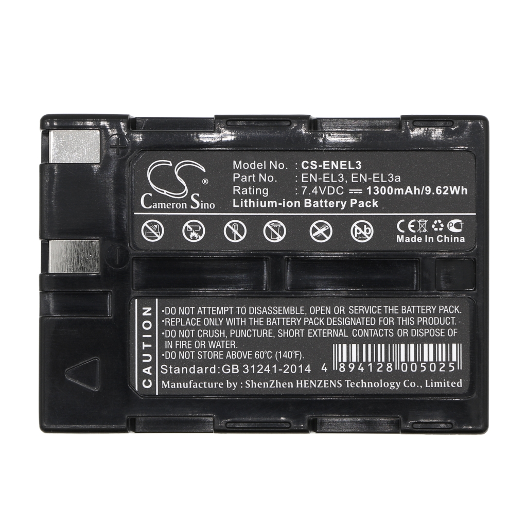 Batterijen Vervangt EN-EL3a