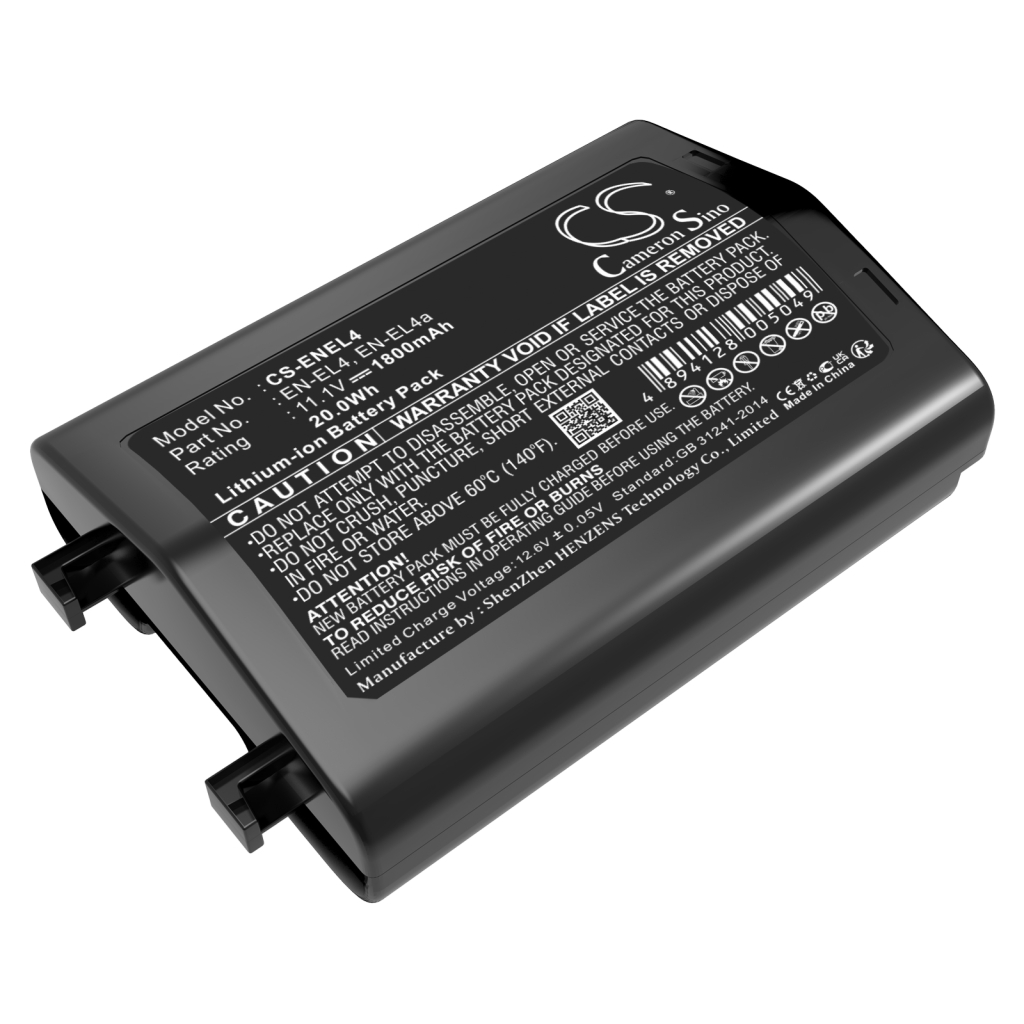 Batterijen Vervangt EN-EL4e