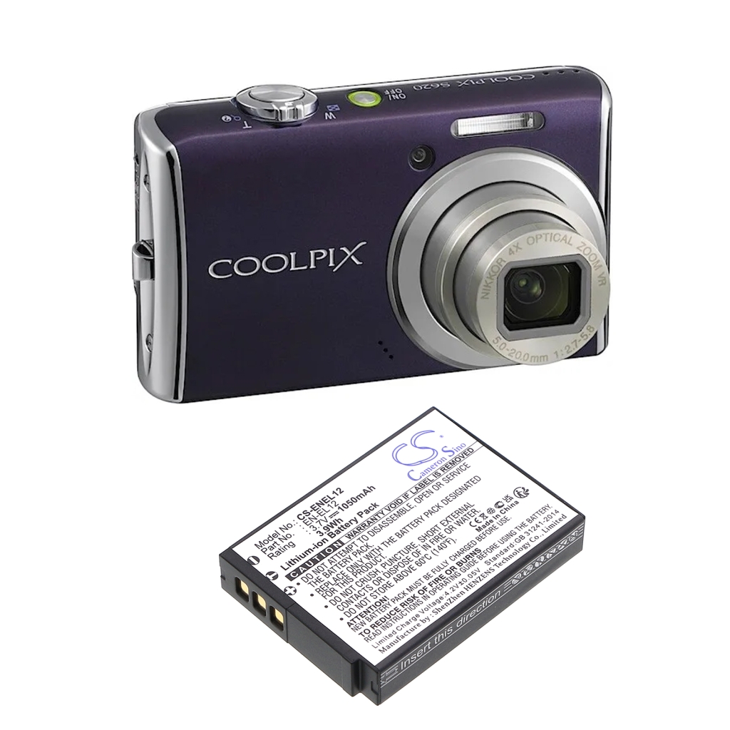 Camera Battery Nikon Coolpix S6300