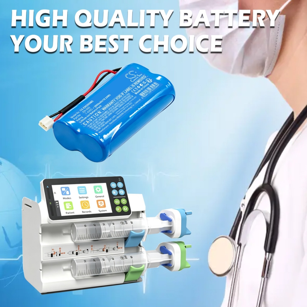 Battery compatible with Enmind CS-ENS500MD