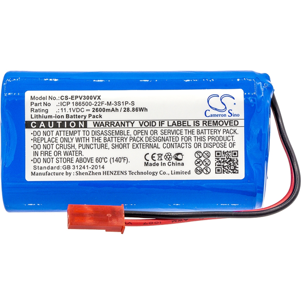Batterijen voor stofzuigers Electropan CS-EPV300VX