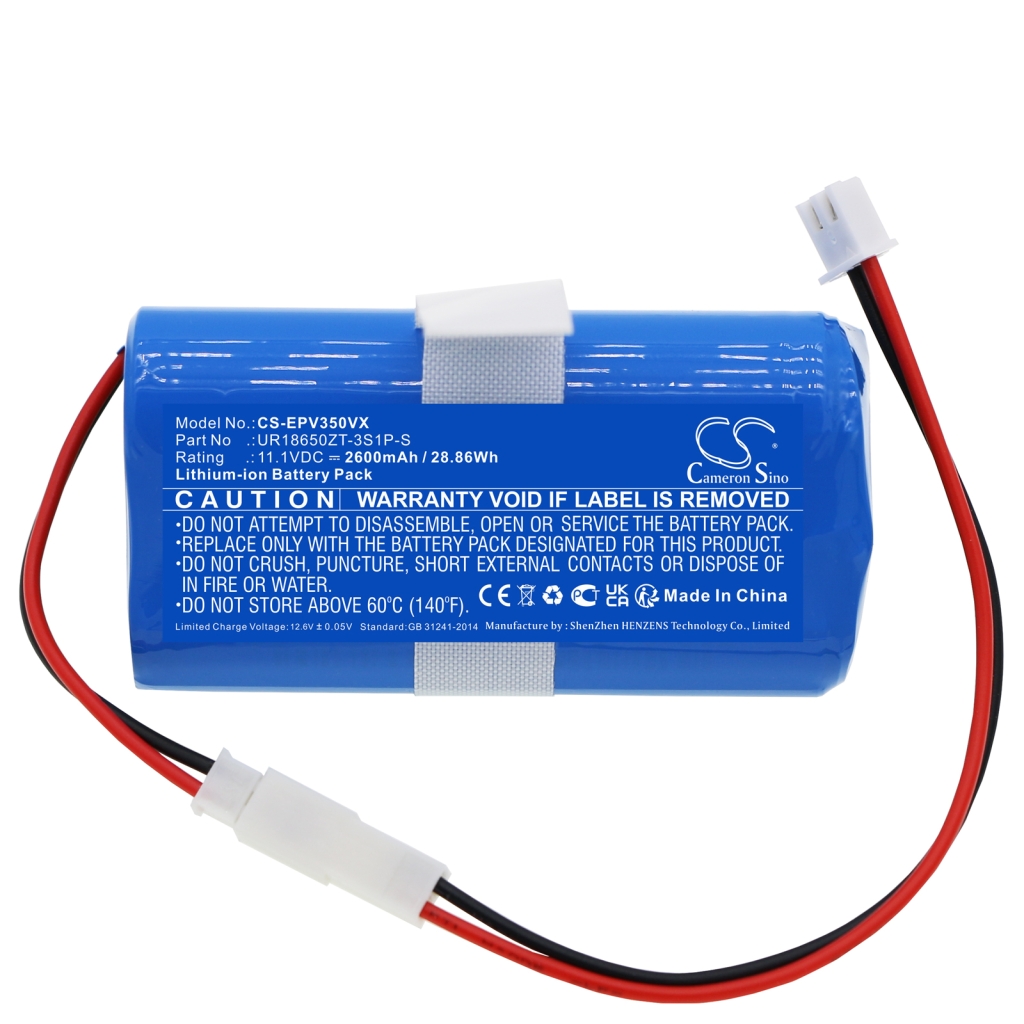 Batterijen voor stofzuigers Evolution CS-EPV350VX
