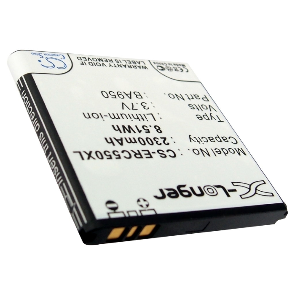 Battery compatible with Sony Ericsson CS-ERC550XL