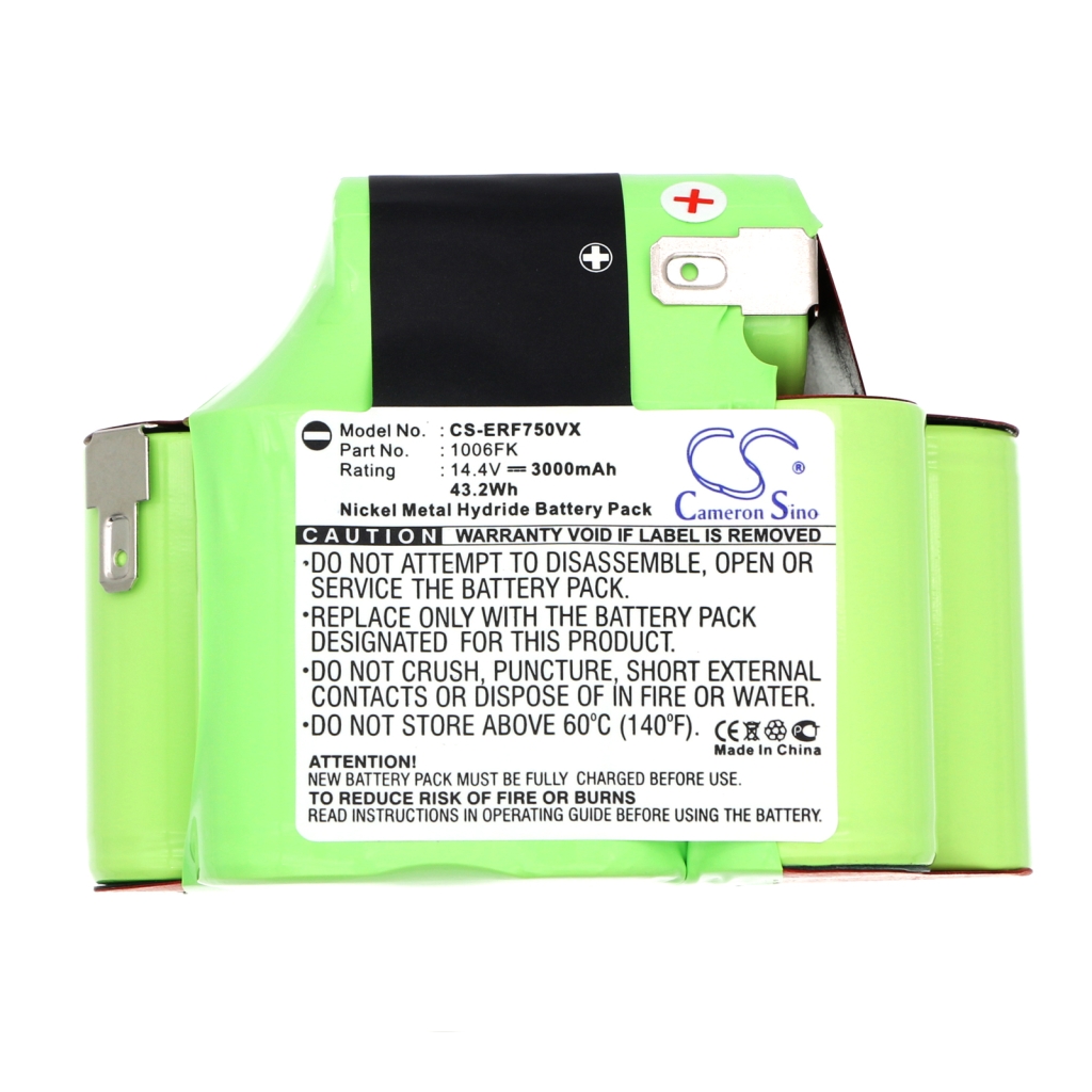 Batterijen voor stofzuigers Shark CS-ERF750VX