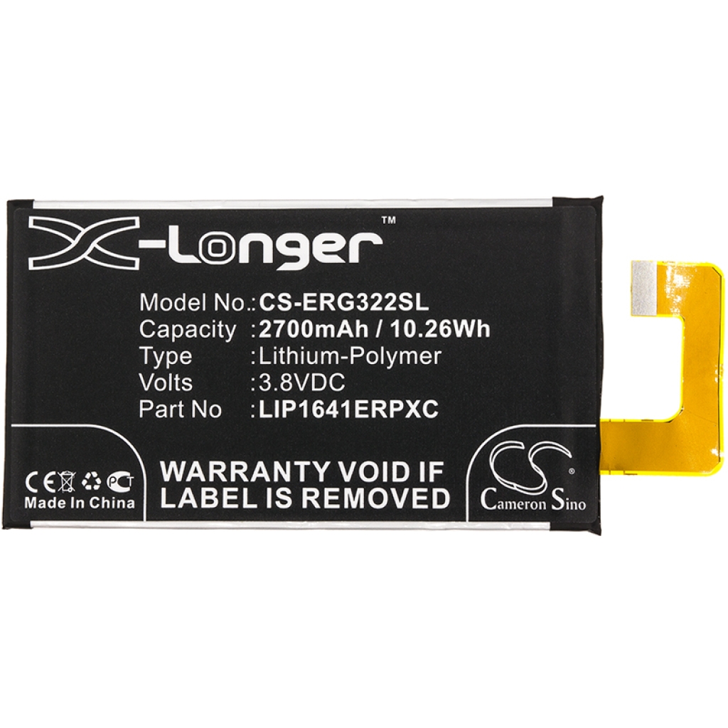Batterijen Vervangt LIP1641ERPC