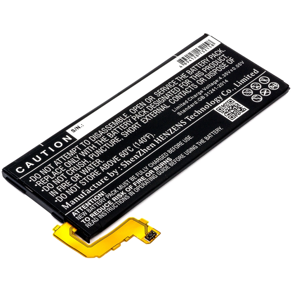 Compatibele batterijvervanging voor Sony LIP1642ERPC