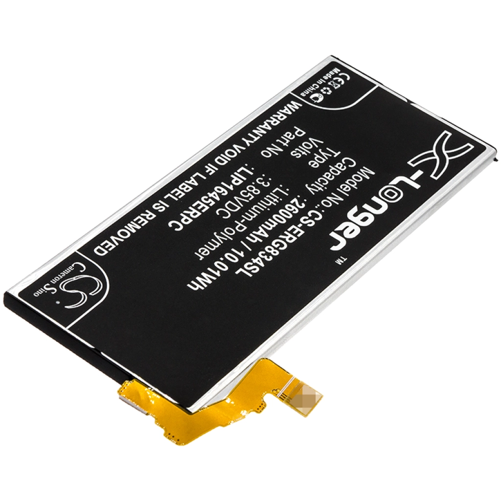 Compatibele batterijvervanging voor Sony LIP1645ERPC