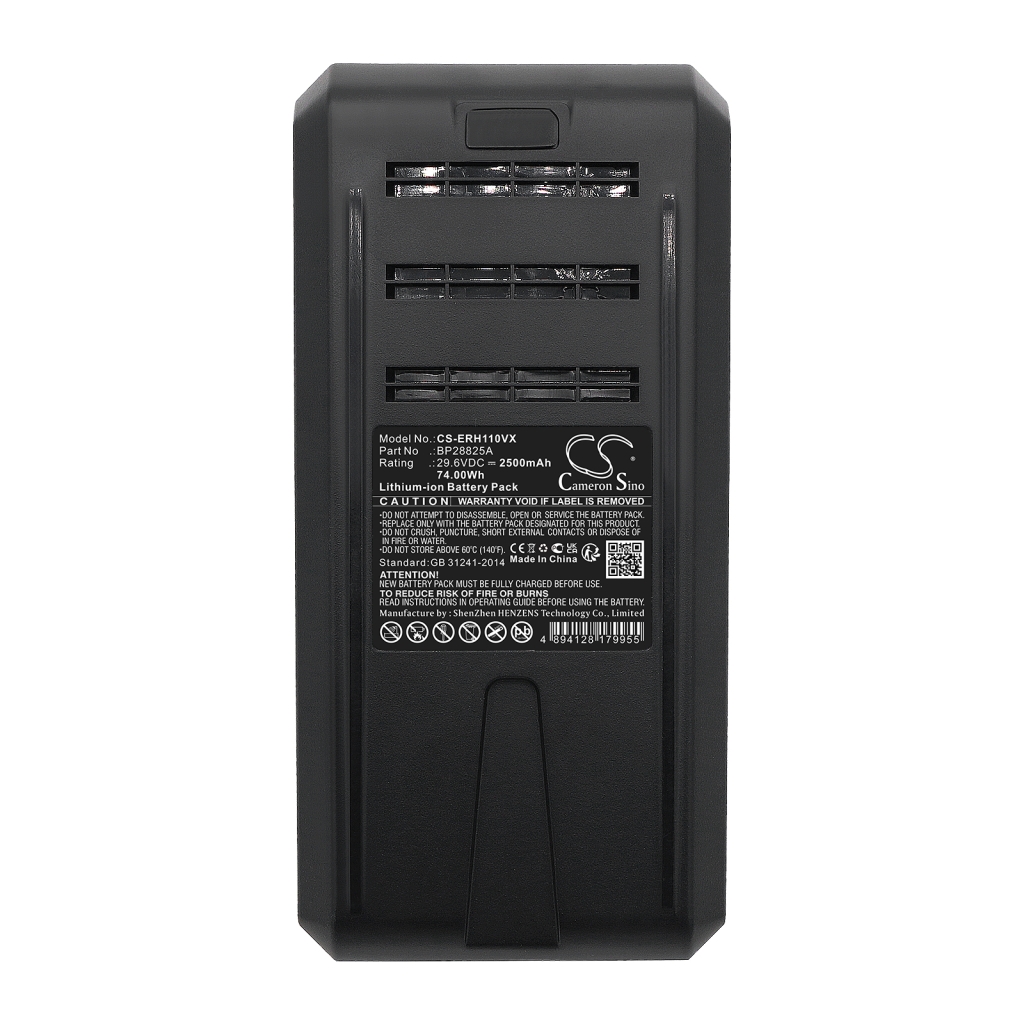 Compatibele batterijvervanging voor Eureka BP28825A