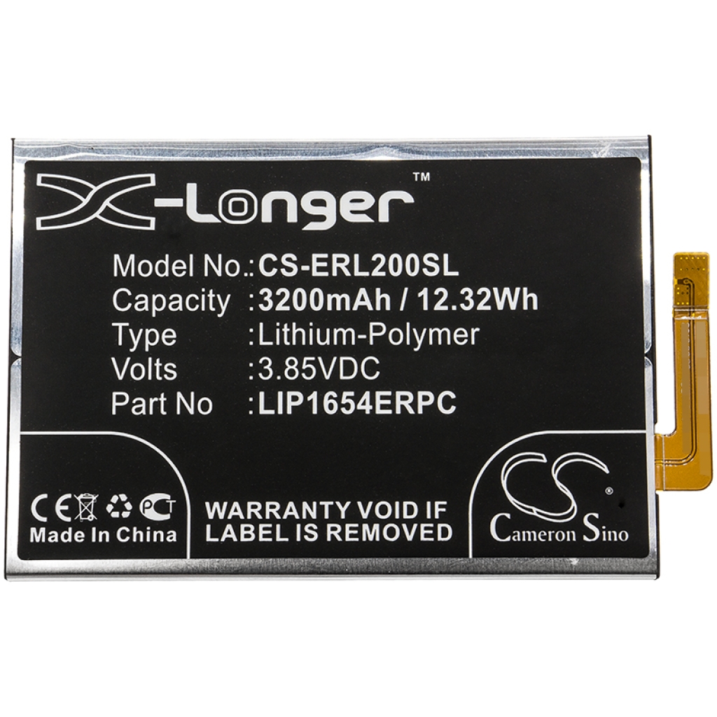 Batterijen Vervangt LIP1654ERPC