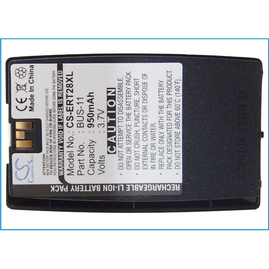 Cameron Sino CS-ERT28XL replacement battery full view