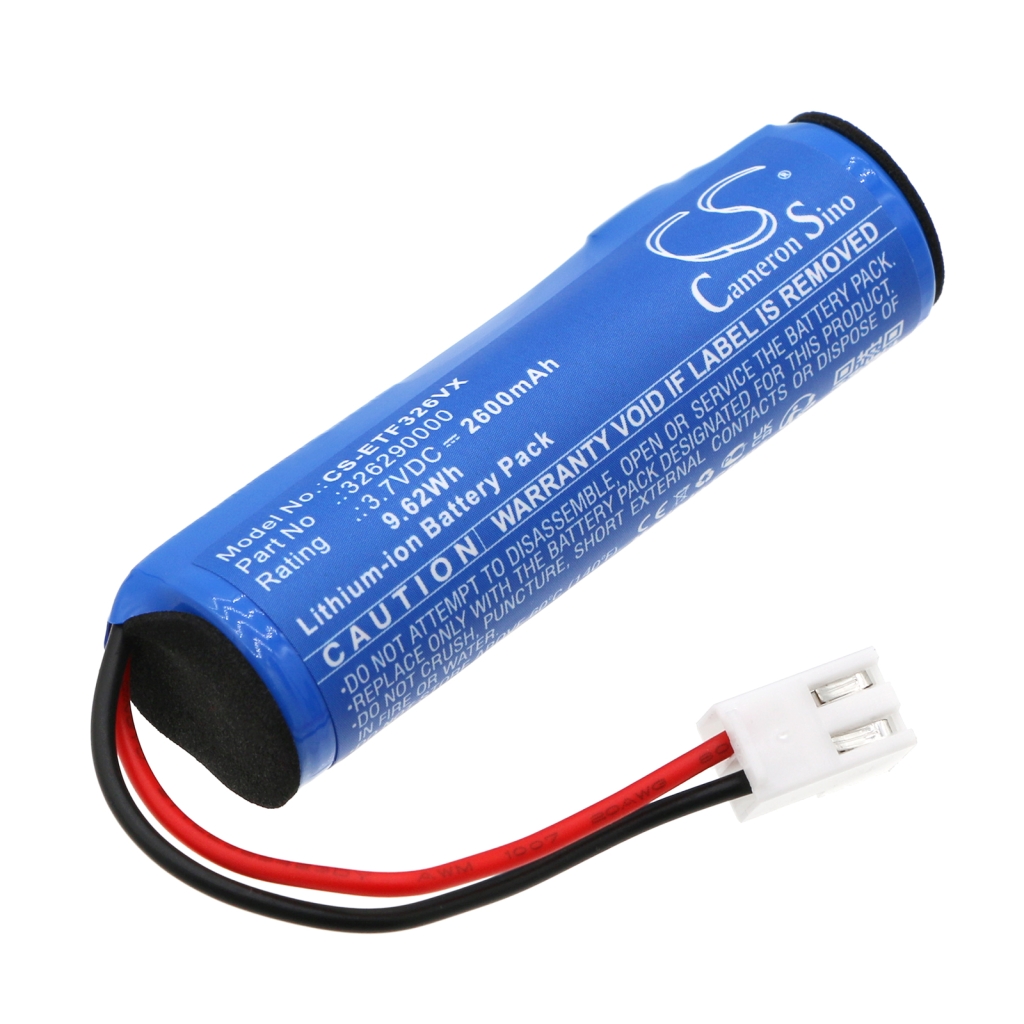 Batterijen voor stofzuigers Eta CS-ETF326VX