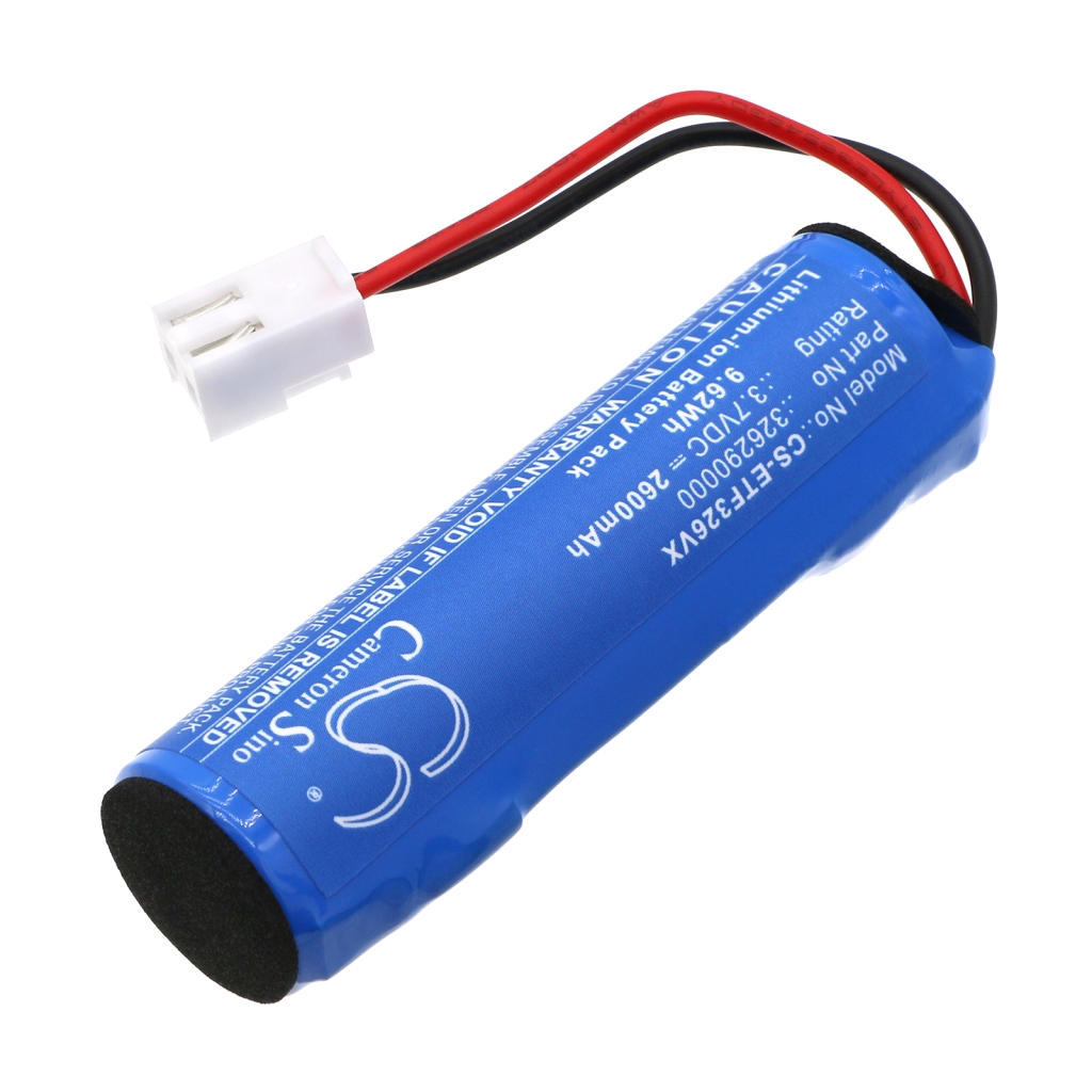 Batterijen voor stofzuigers Eta CS-ETF326VX