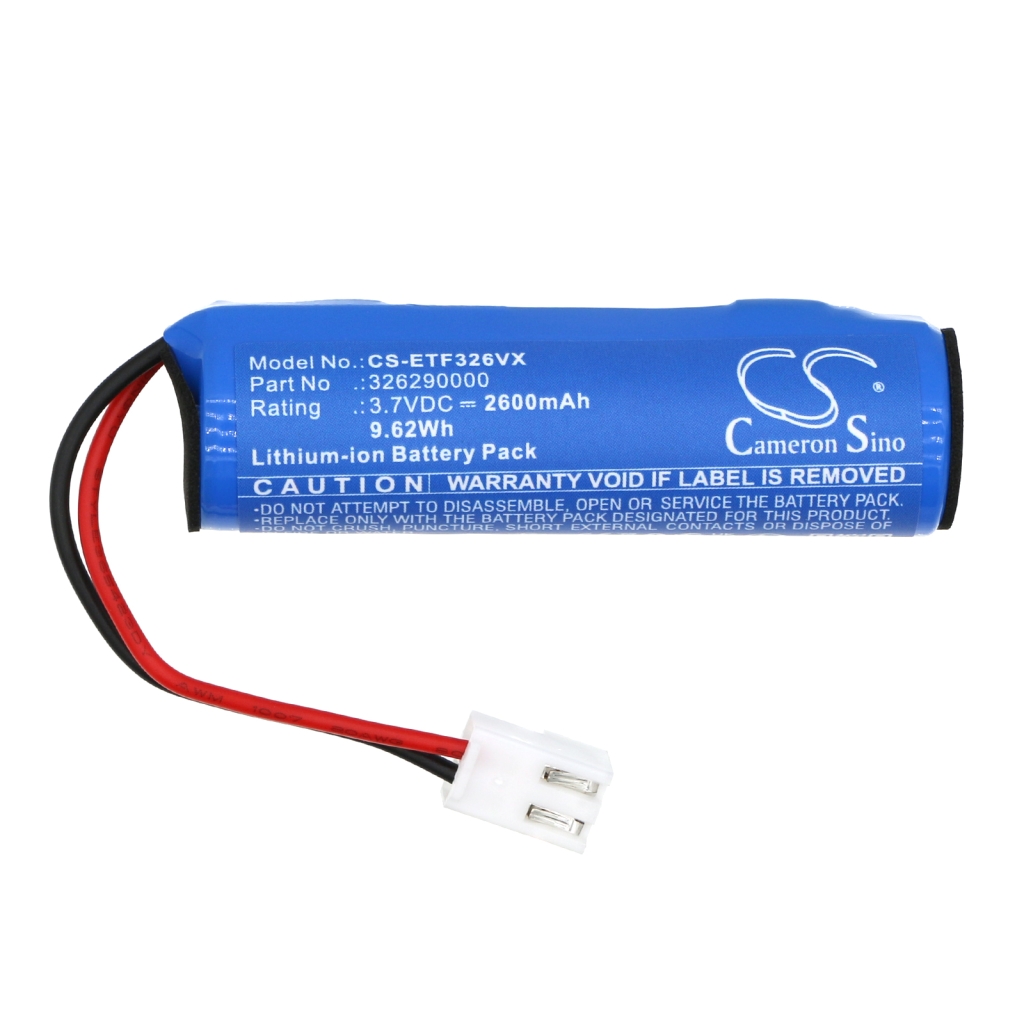Batterijen voor stofzuigers Eta CS-ETF326VX